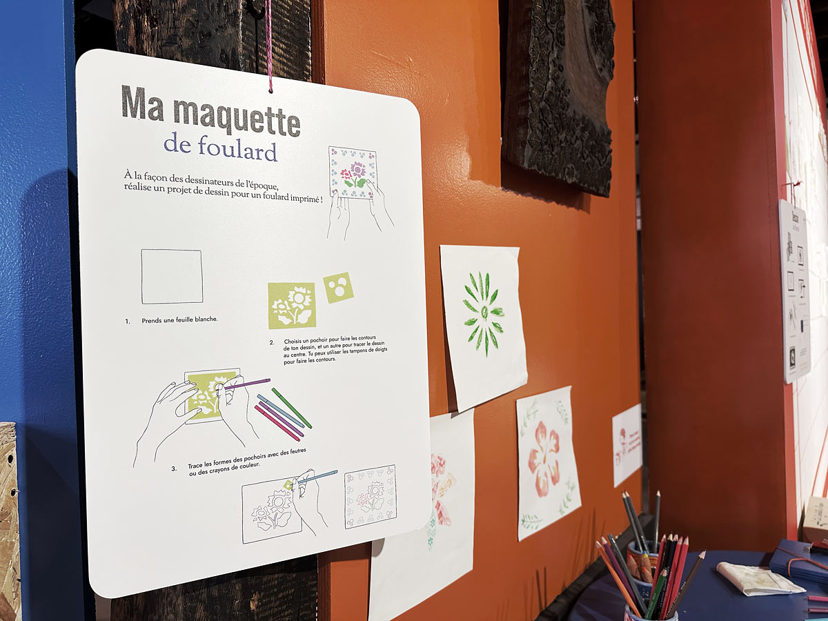 DU DESSIN AU TEXTILE