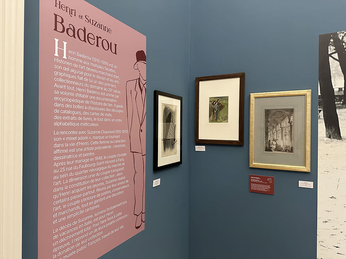 Lumière sur la donation Henri et Suzanne Baderou