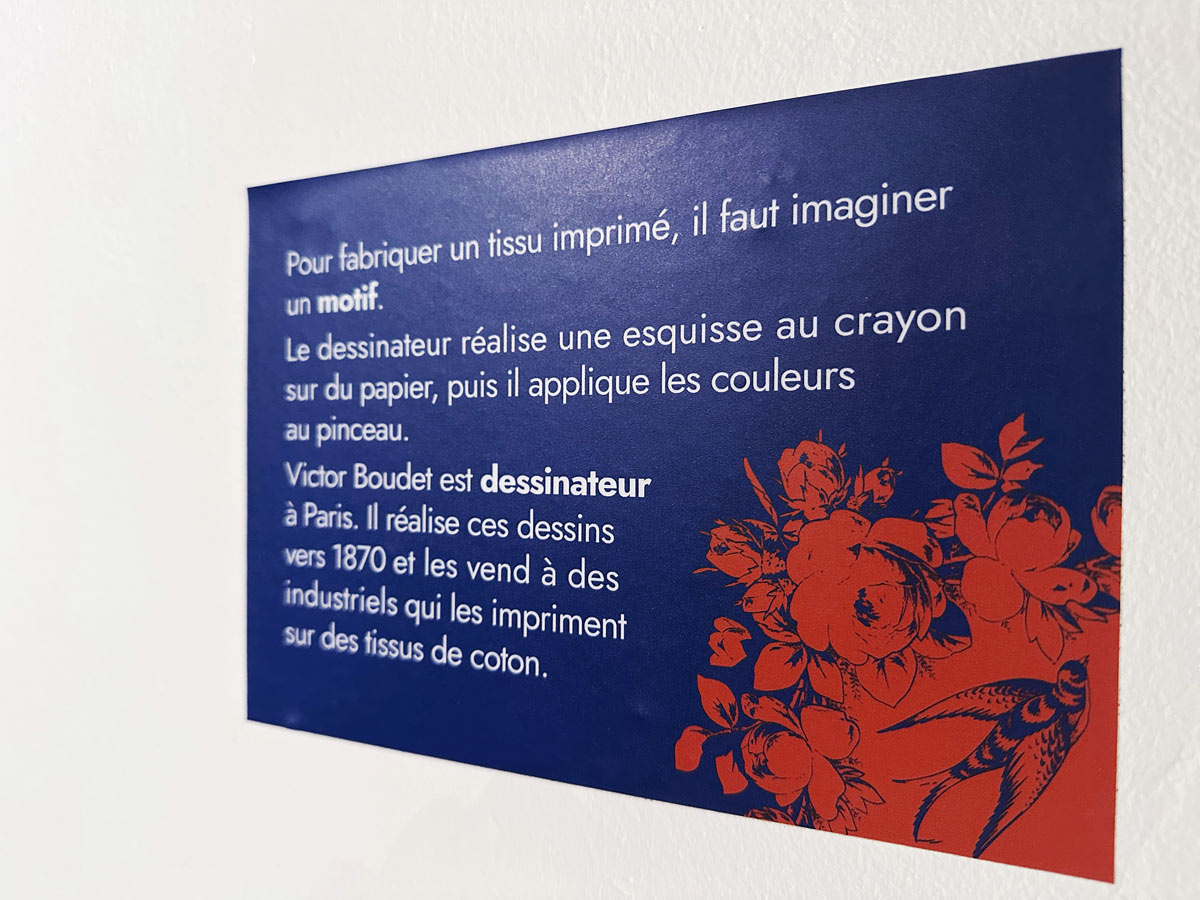 DU DESSIN AU TEXTILE