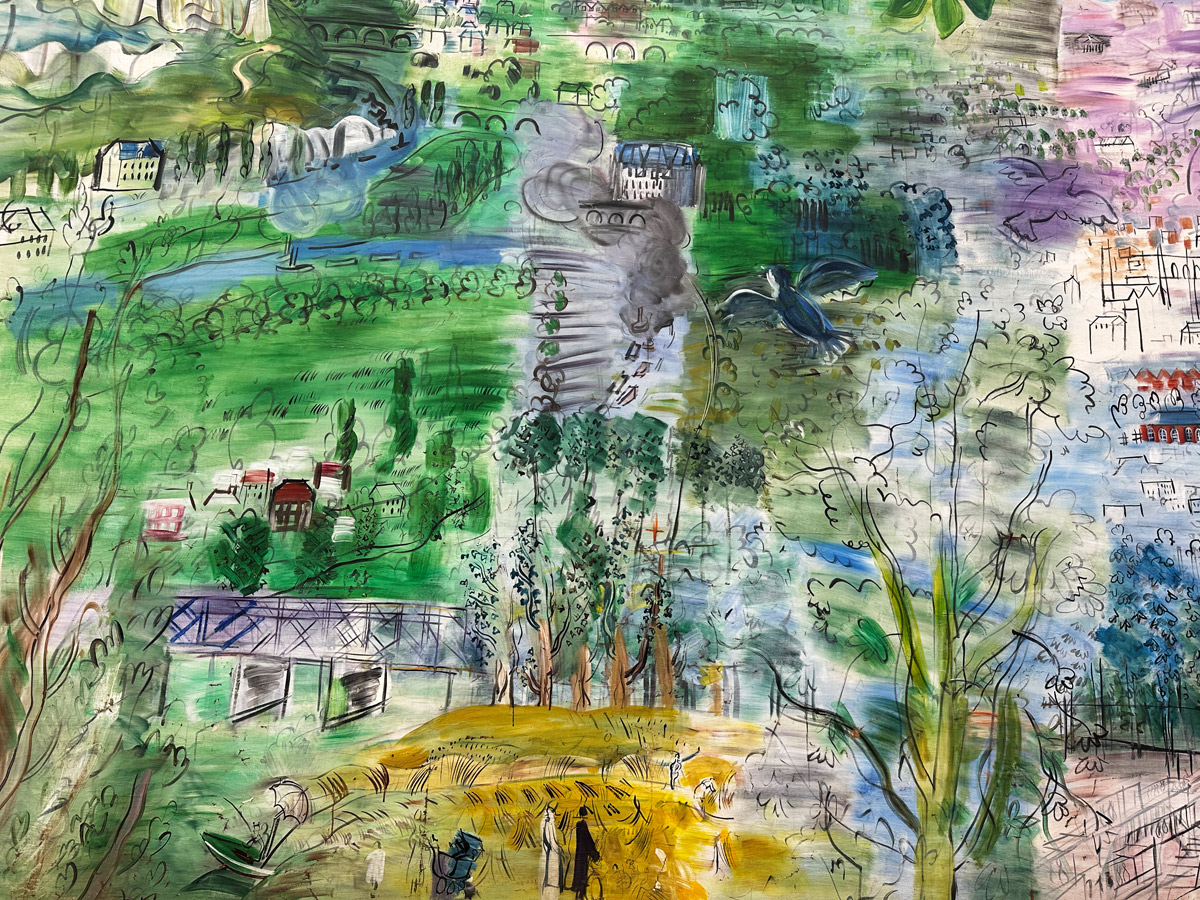 LE COURS DE LA SEINE PAR RAOUL DUFY