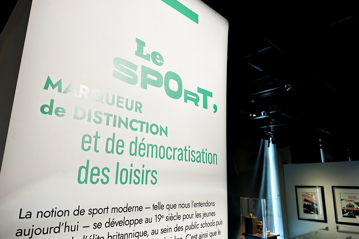 EXPOSITION "DE L'USINE AU STADE"