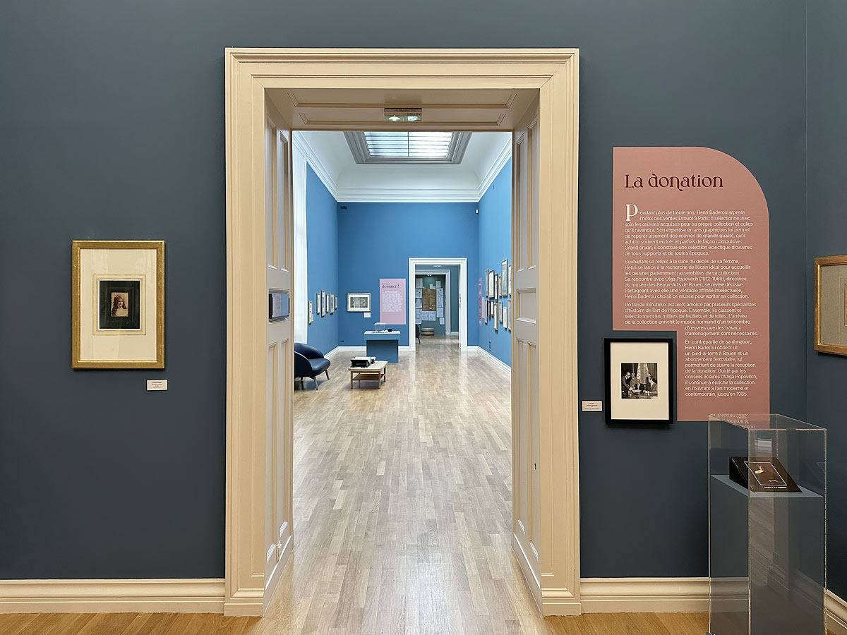 Lumière sur la donation Henri et Suzanne Baderou