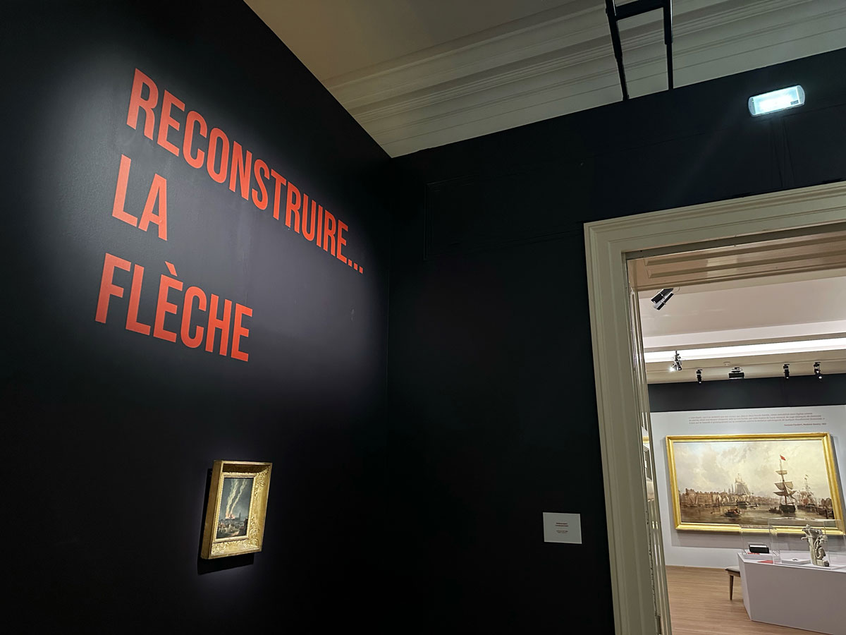 EXPOSITION "RECONSTRUIRE... LA FLèCHE"