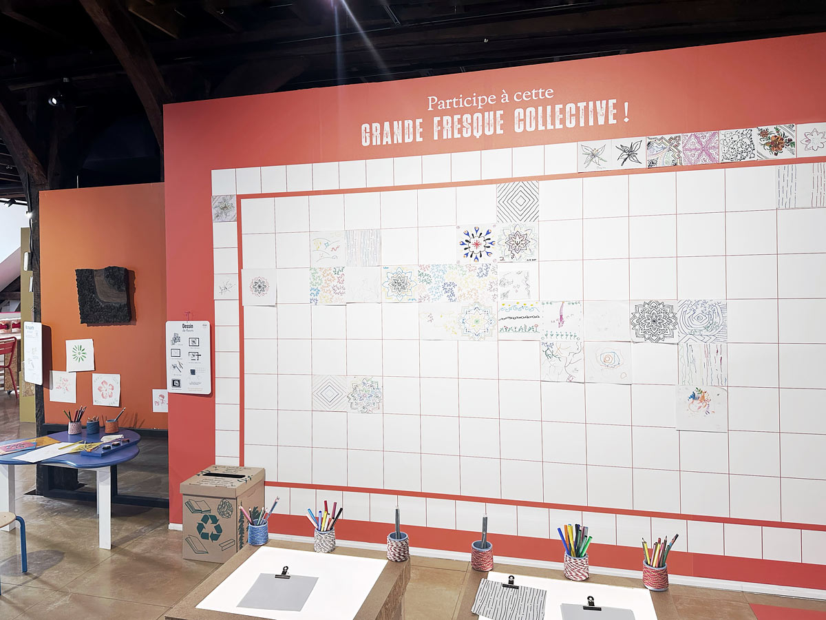 DU DESSIN AU TEXTILE